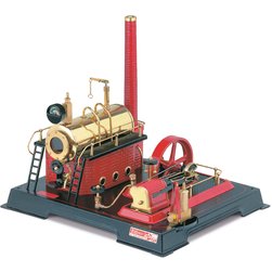 Wilesco D21 steam engine – Seitenansicht