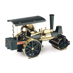 Wilesco D396 "Old Smoky" (black/brass) with remote control
