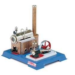 Wilesco D10 steam engine – Seitenansicht