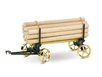 Wilesco A426 lumber truck (black/brazen) - Detailbild