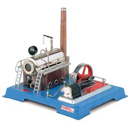 Wielesco D20 steam engine – Seitenansicht