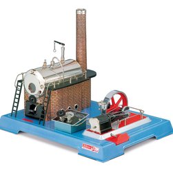 Wilesco D242 électrique machine à vapeur – Seitenansicht