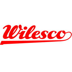 Schriftzug Wilesco Logo (selbstklebend)