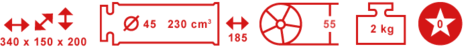 D310 Foden porte la désignation de type "Mighty Atom" – Piktogramm