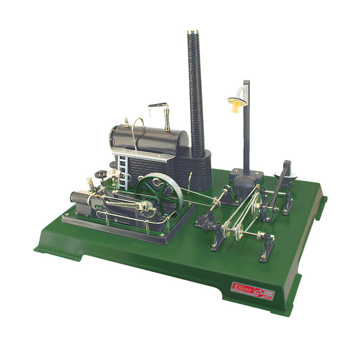 Wilesco D161 machine à vapeur – Seitenansicht